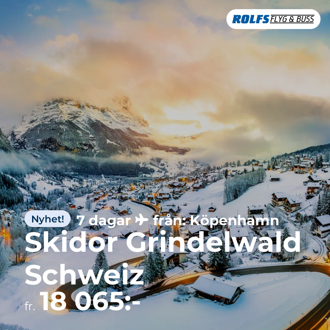 Skidor Grindelwald Schweiz