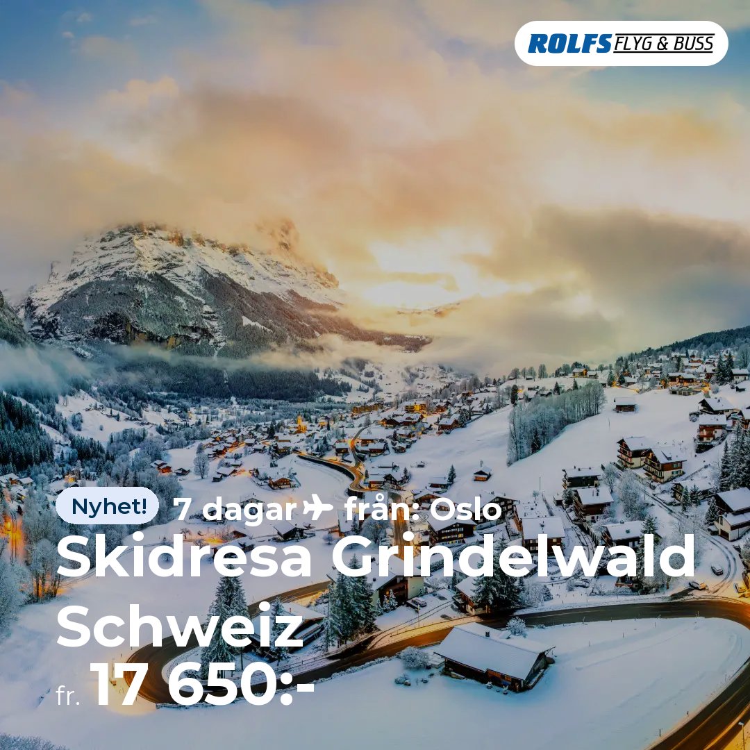 Skidresa Grindelwald Schweiz
