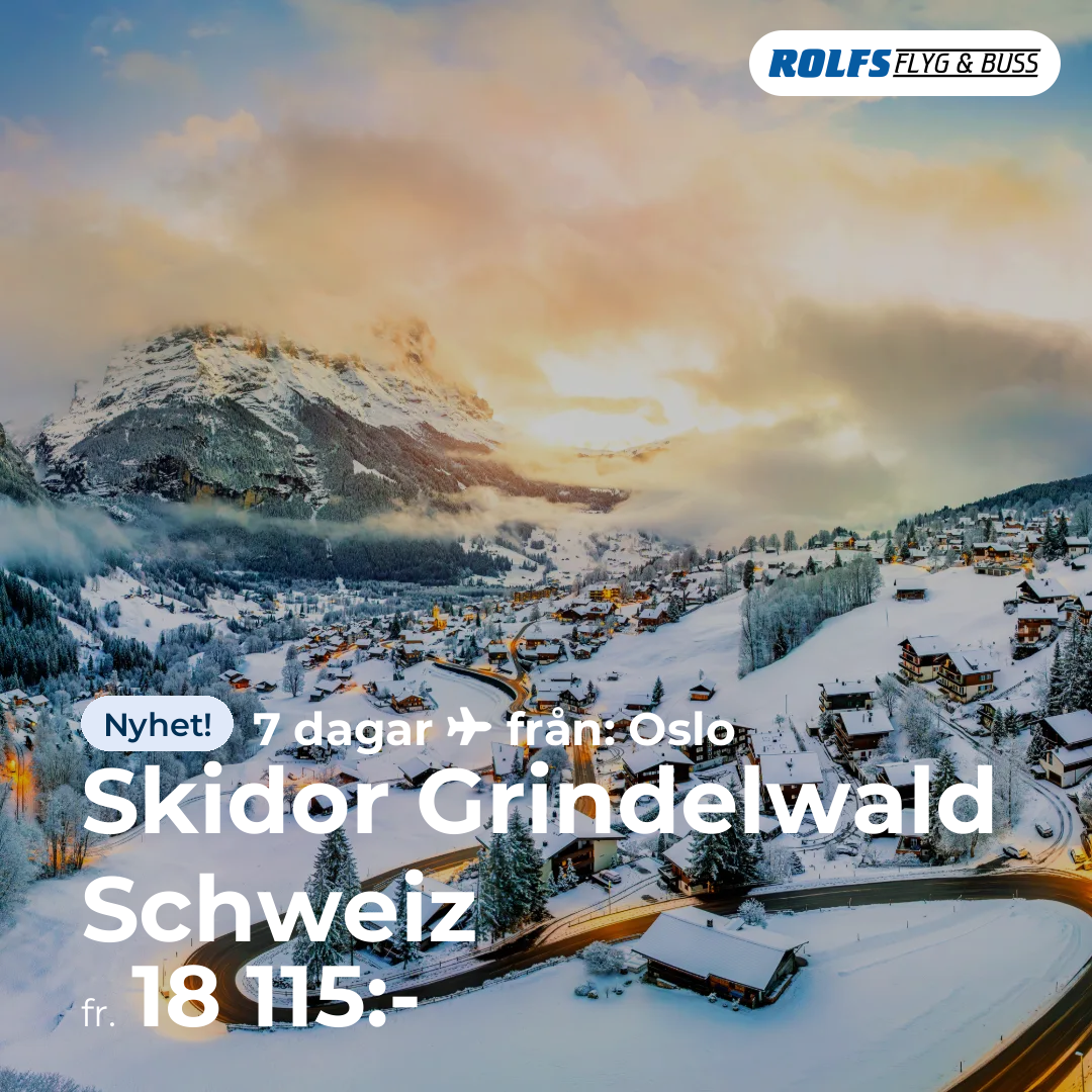 Skidor Grindelwald Schweiz