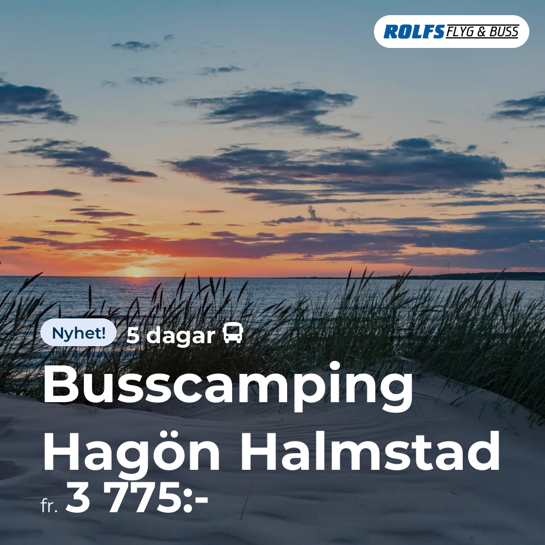 Busscamping Hagön Halmstad