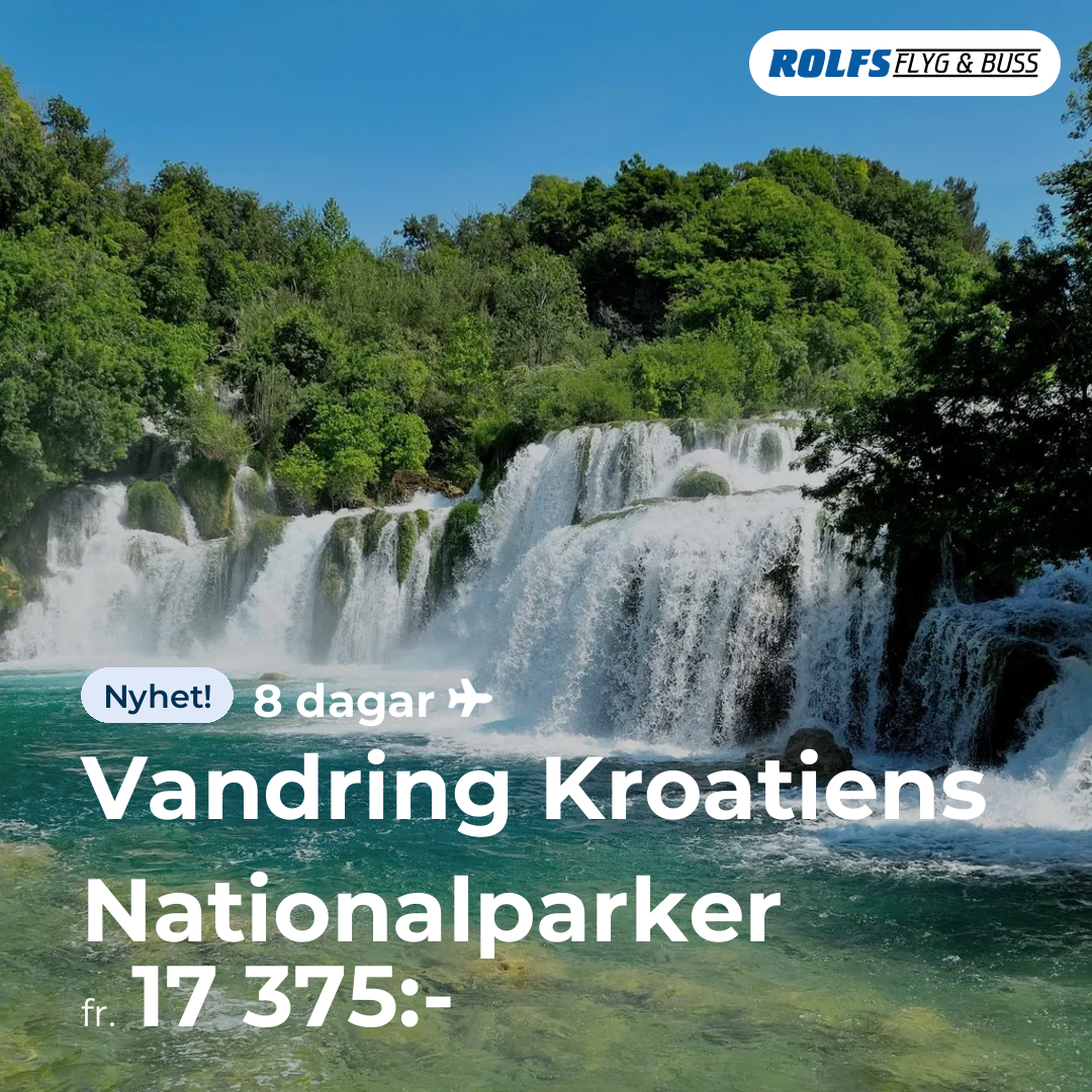 Vandring Kroatiens Nationalparker