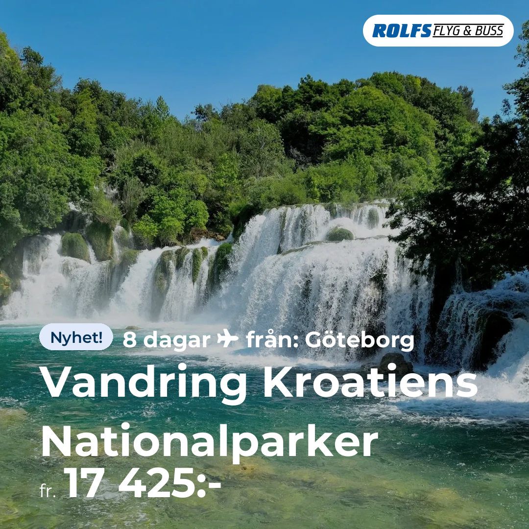 Vandring Kroatiens Nationalparker