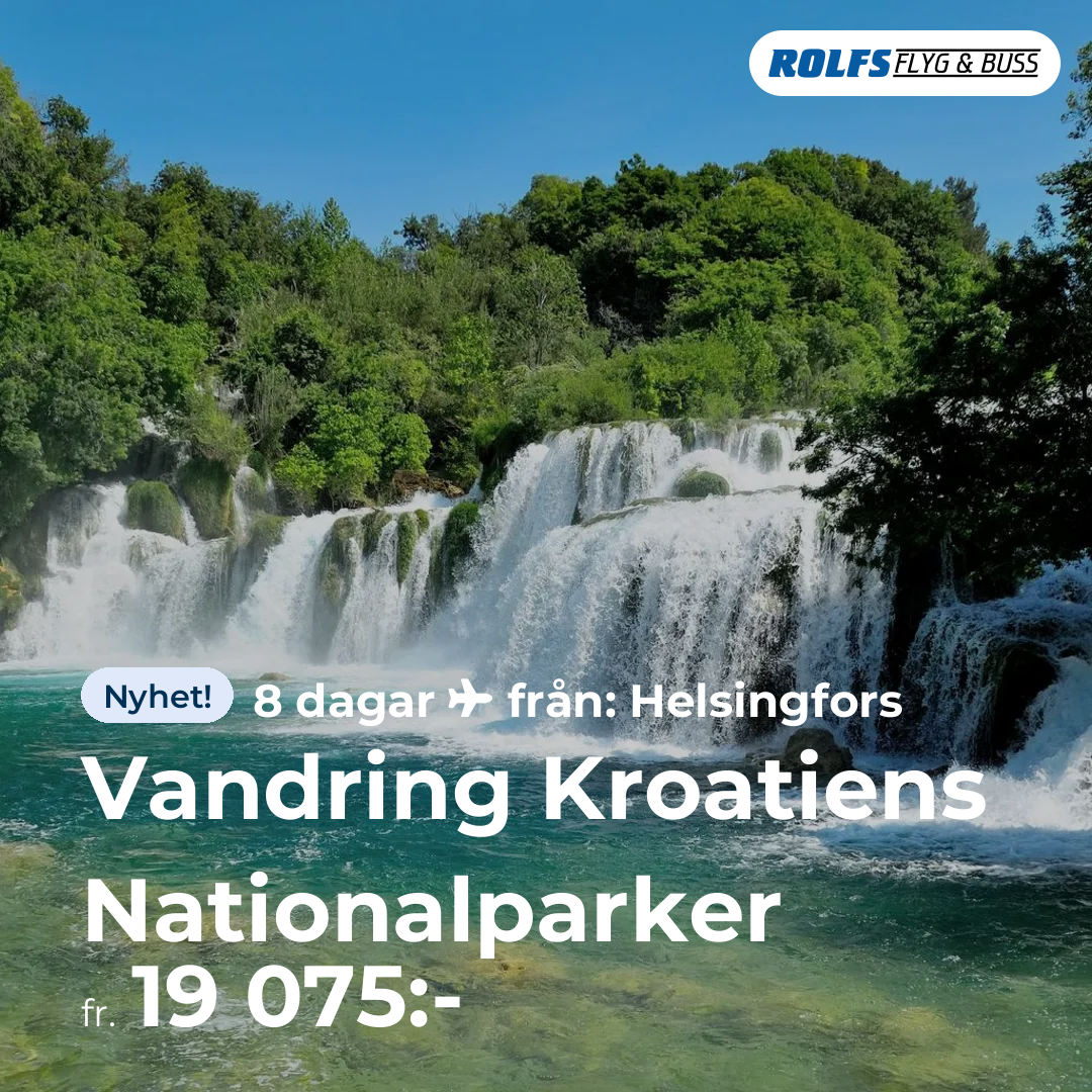 Vandring Kroatiens Nationalparker
