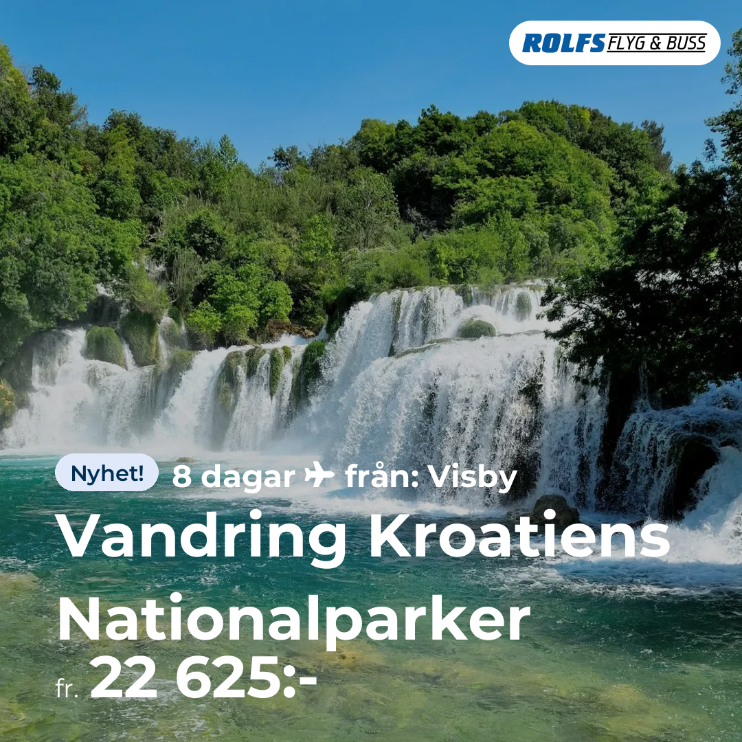 Vandring Kroatiens Nationalparker