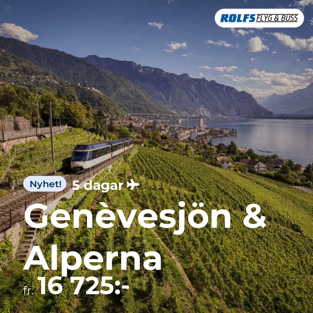 Genèvesjön & Alperna