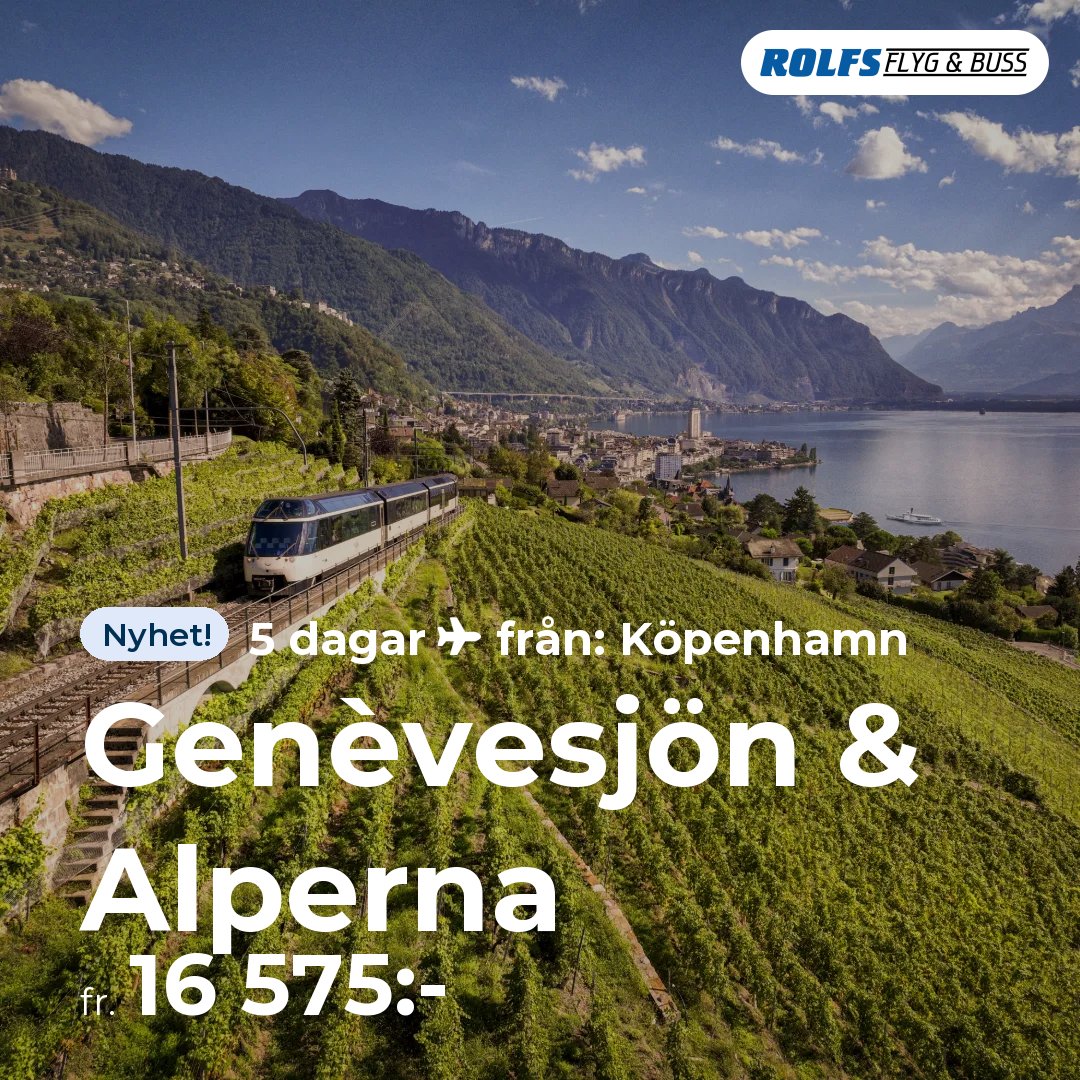 Genèvesjön & Alperna