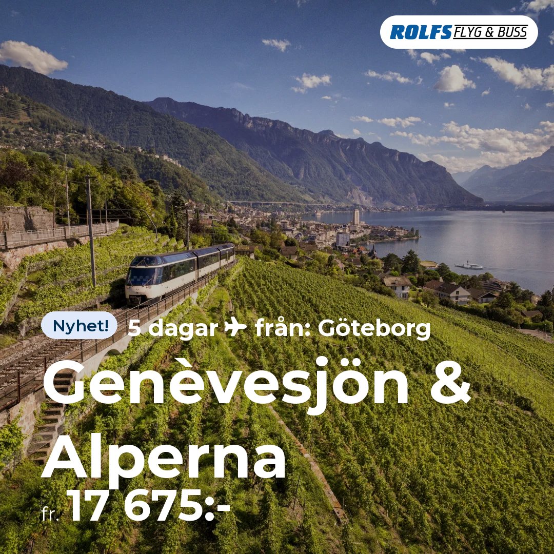 Genèvesjön & Alperna