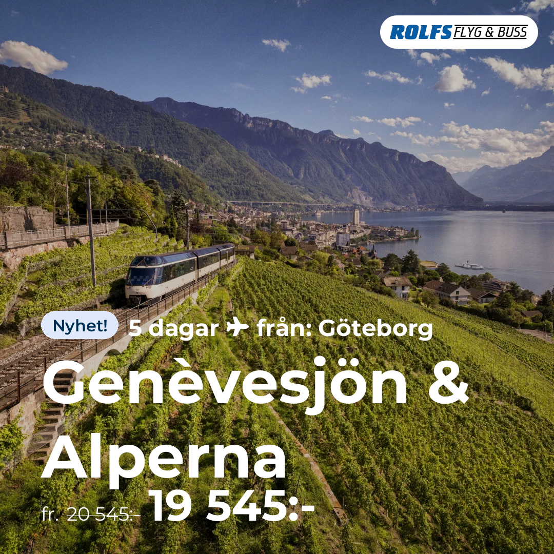 Genèvesjön & Alperna