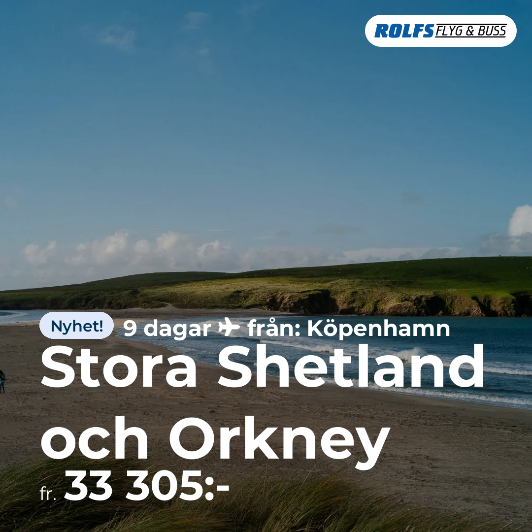Stora Shetland och Orkney