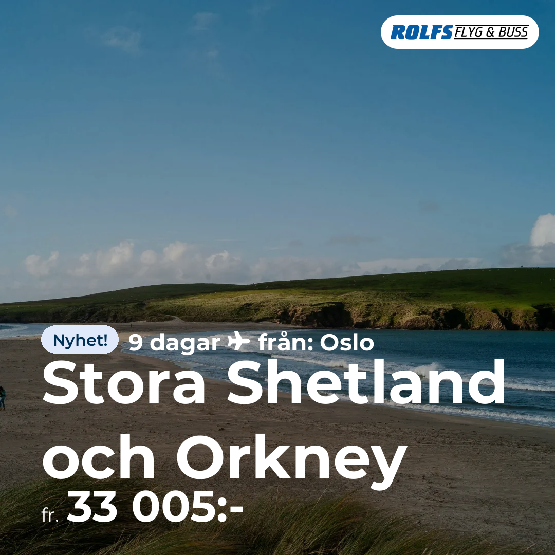 Stora Shetland och Orkney