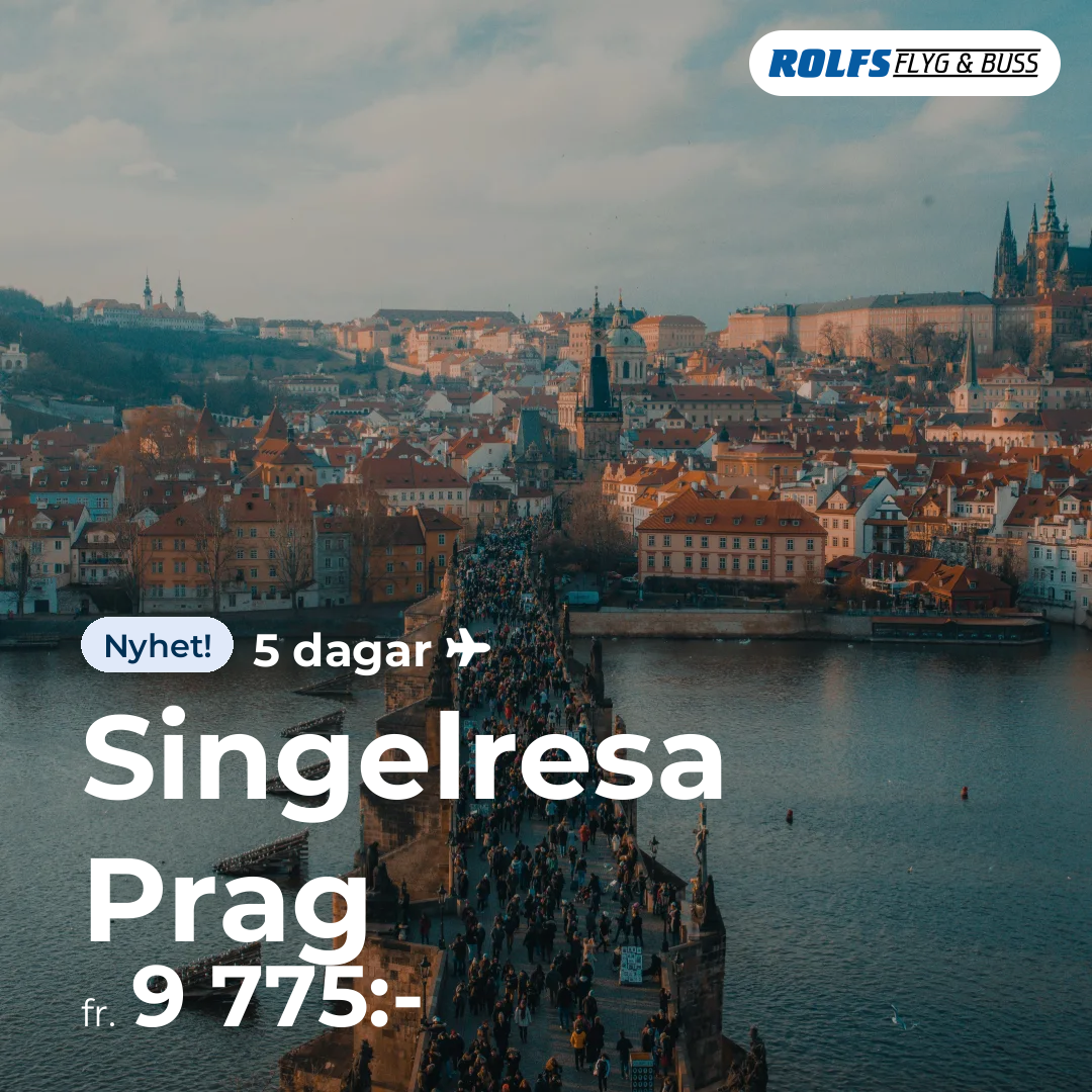 Singelresa Prag
