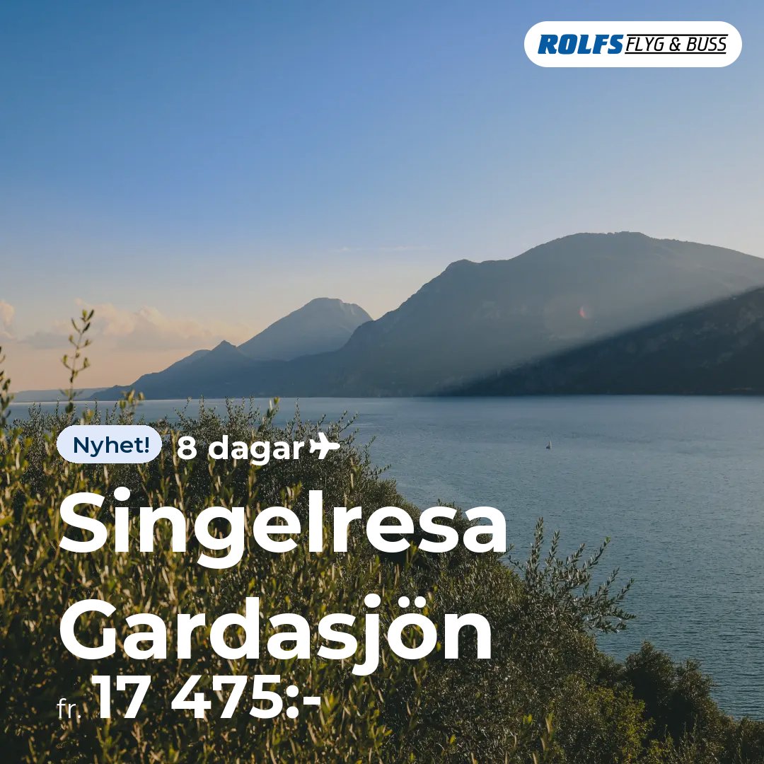 Singelresa Gardasjön