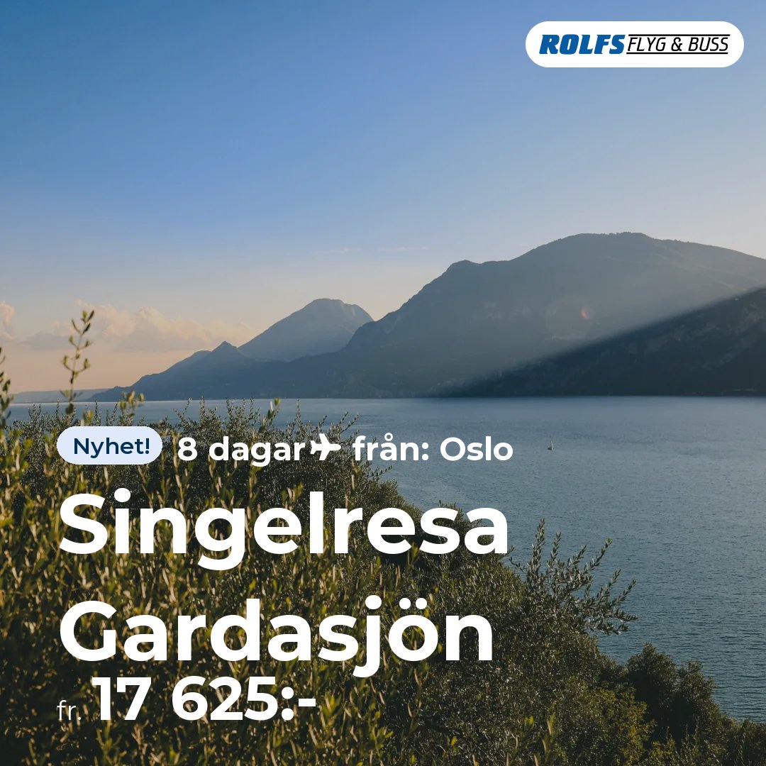 Singelresa Gardasjön