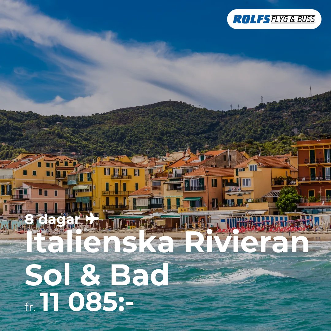 Italienska Rivieran Sol & Bad
