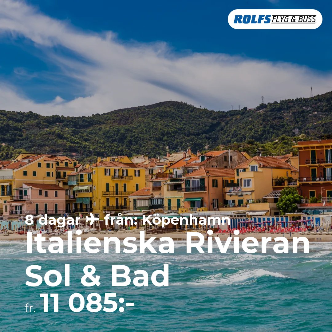 Italienska Rivieran Sol & Bad