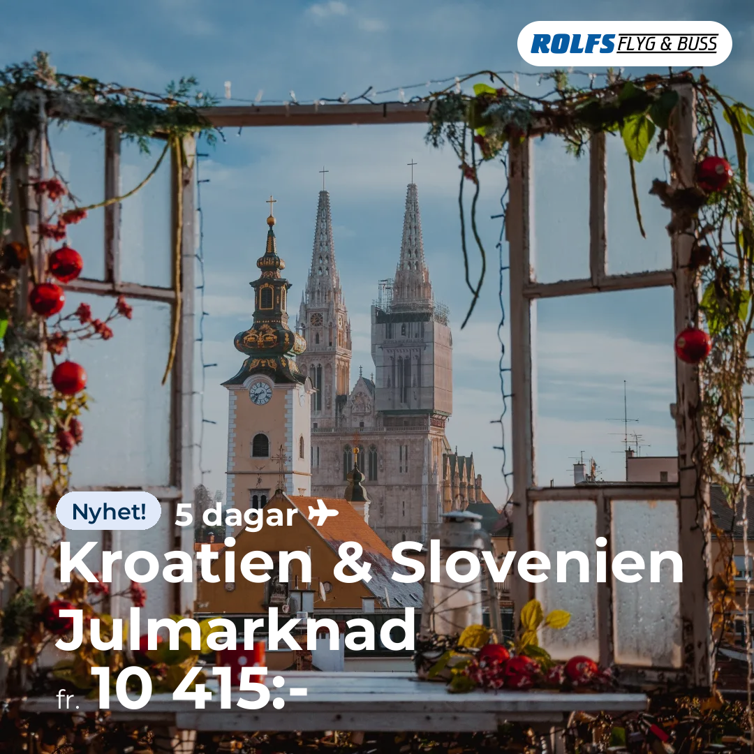 Kroatien & Slovenien Julmarknad