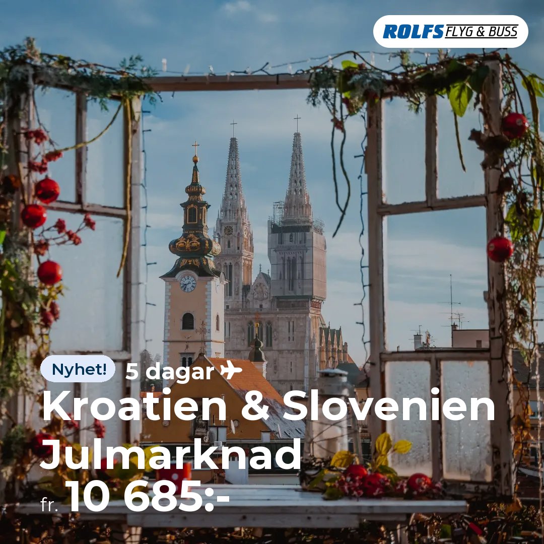 Kroatien & Slovenien Julmarknad