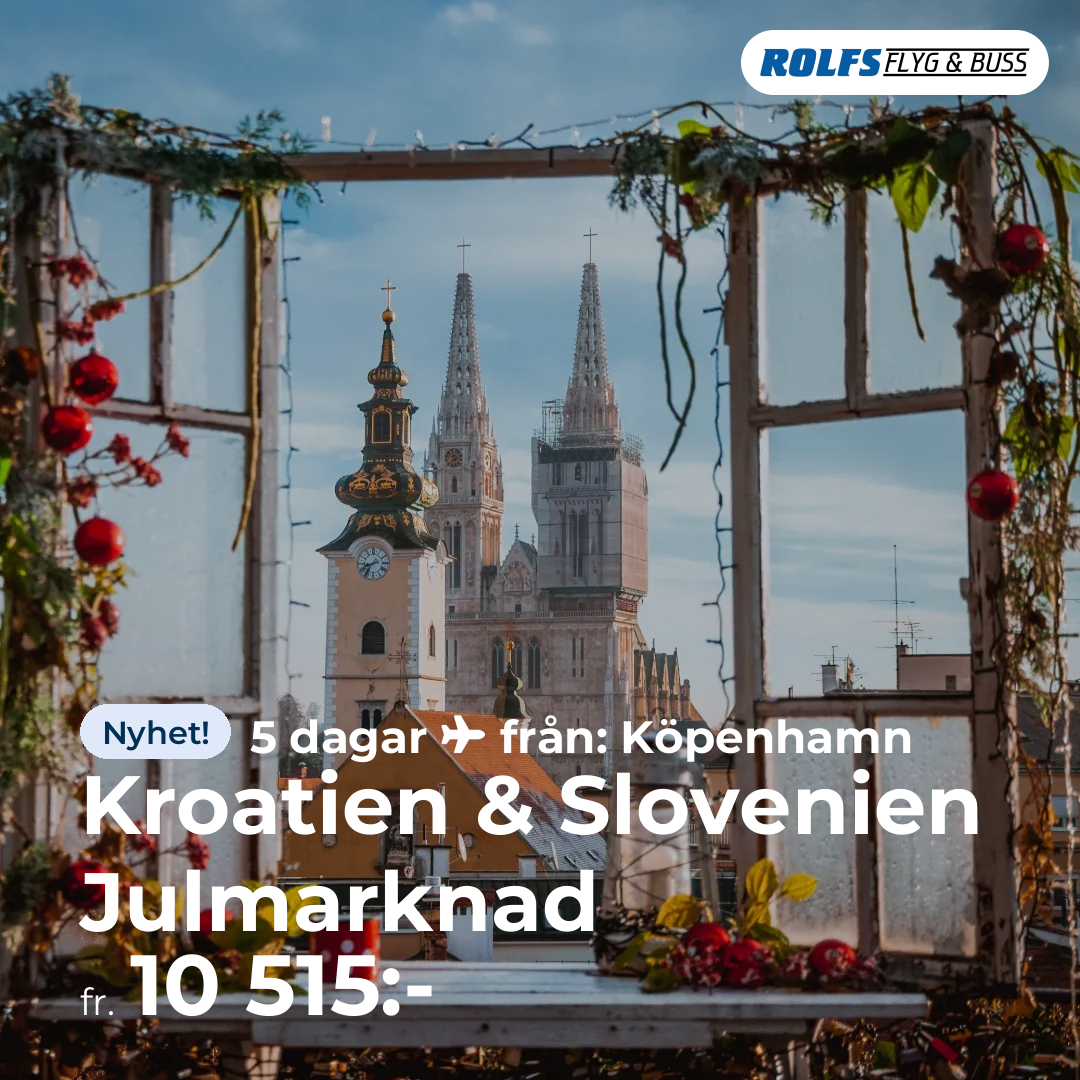 Kroatien & Slovenien Julmarknad