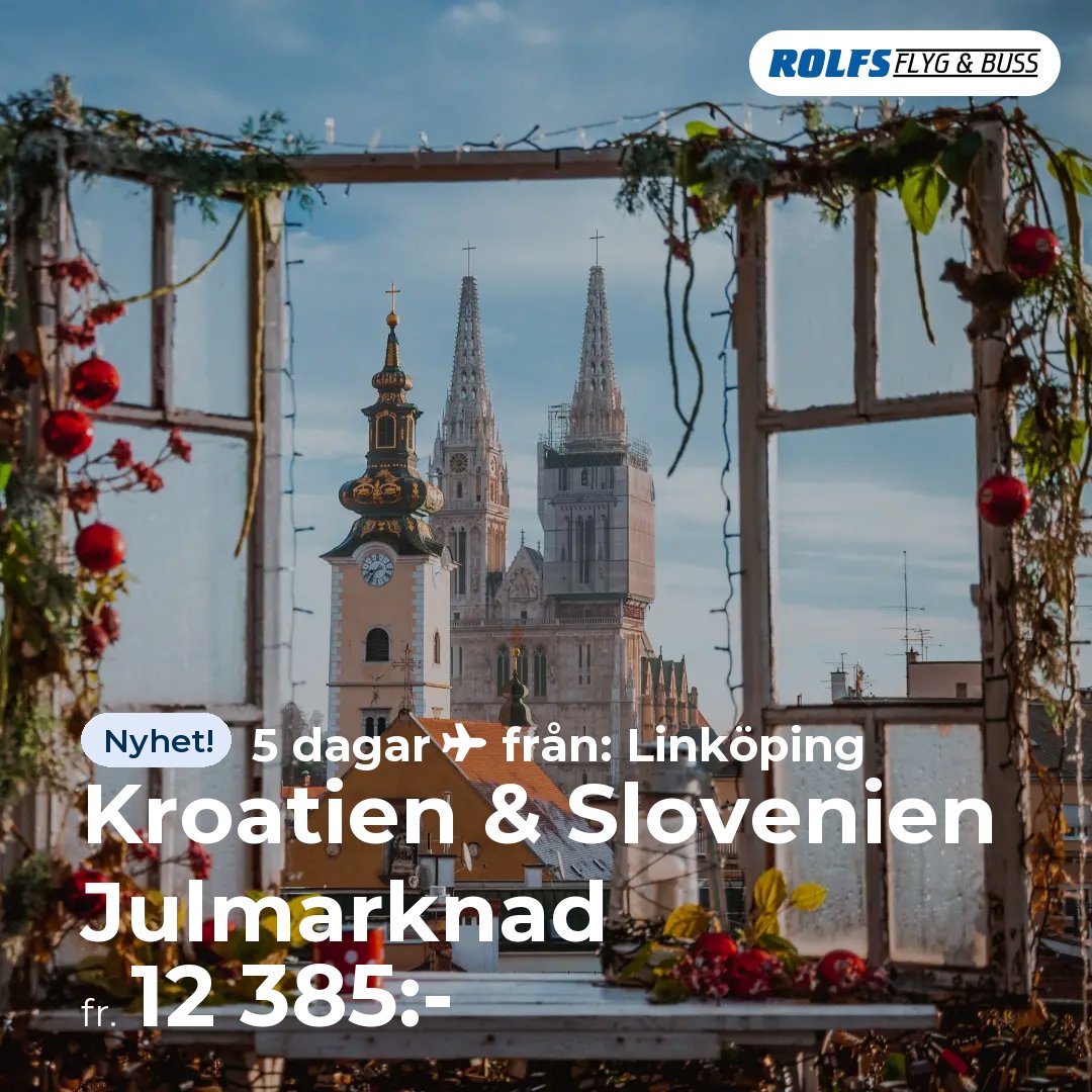 Kroatien & Slovenien Julmarknad