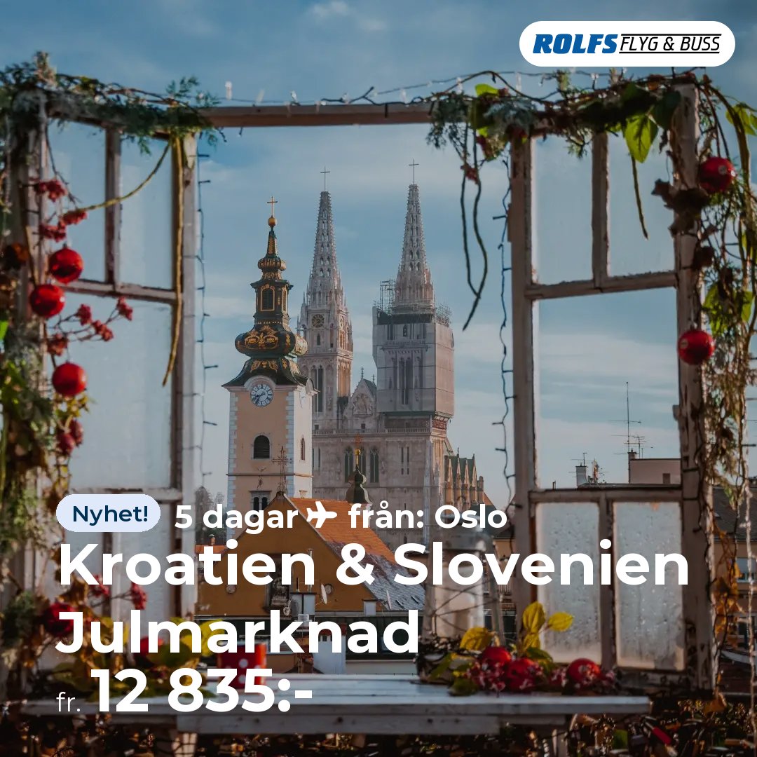 Kroatien & Slovenien Julmarknad