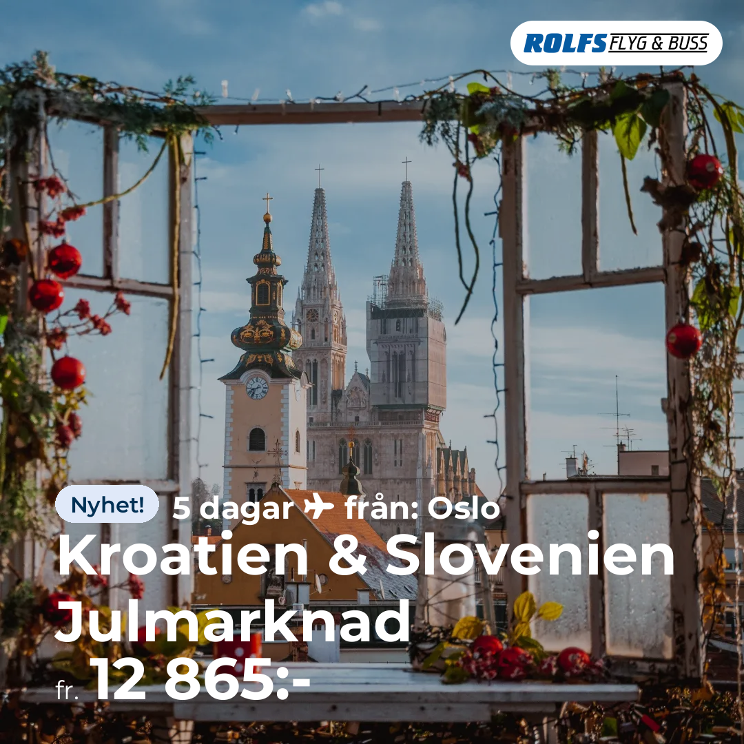 Kroatien & Slovenien Julmarknad