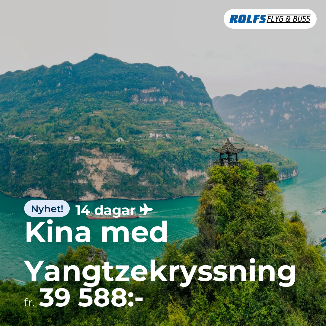 Kina med Yangtzekryssning