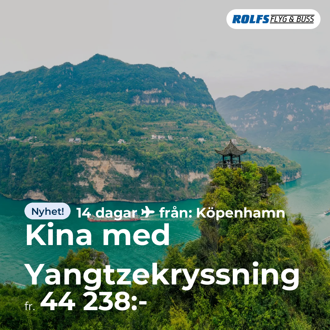 Kina med Yangtzekryssning