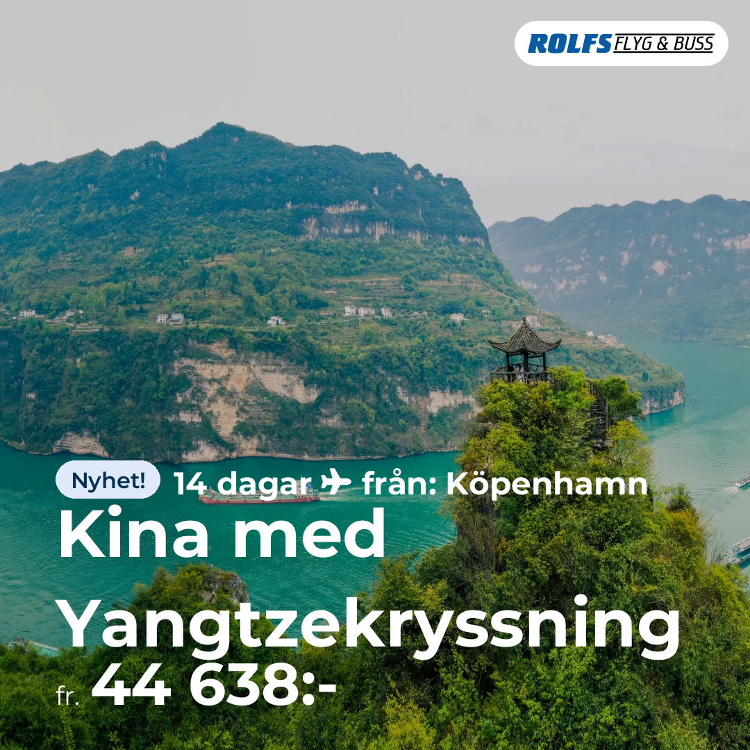 Kina med Yangtzekryssning