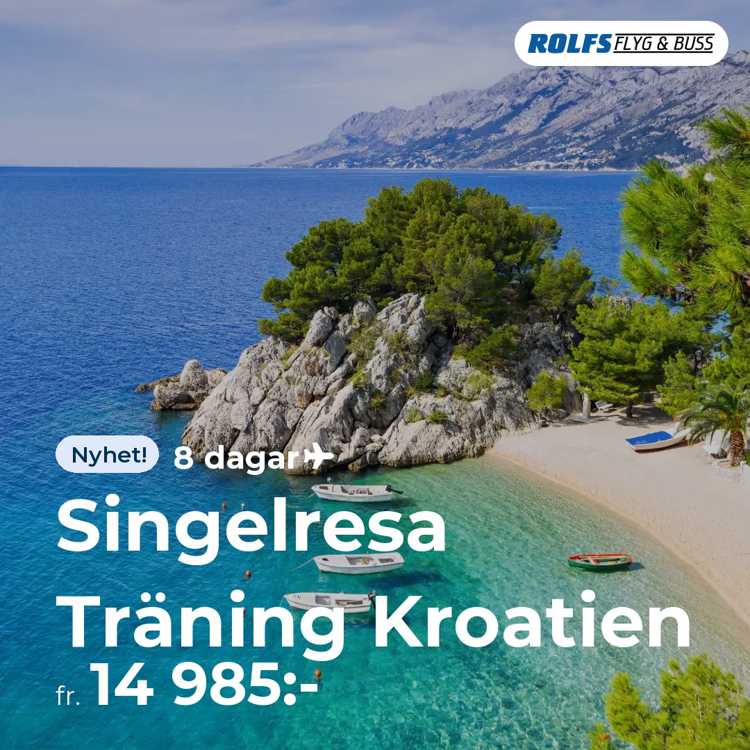 Singelresa Träning Kroatien