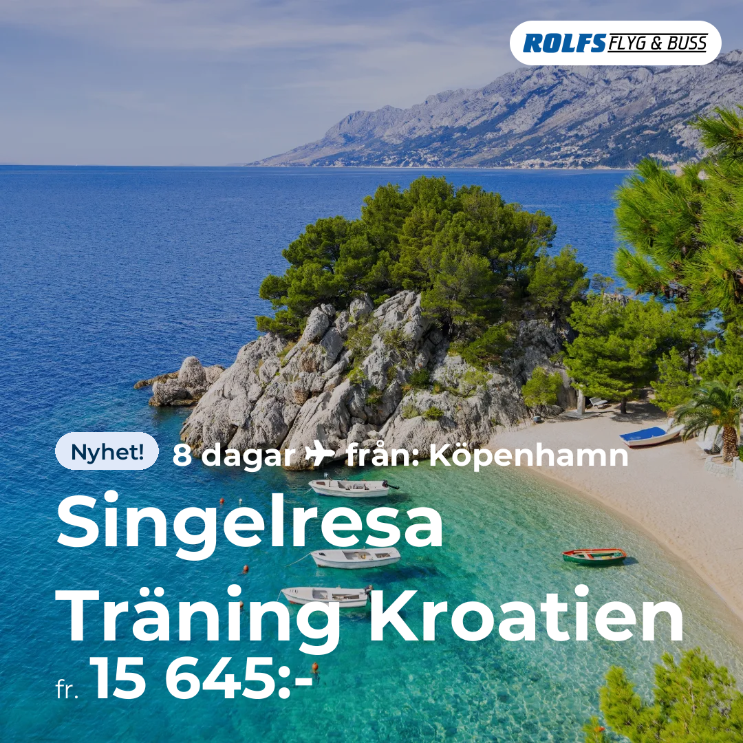 Singelresa Träning Kroatien