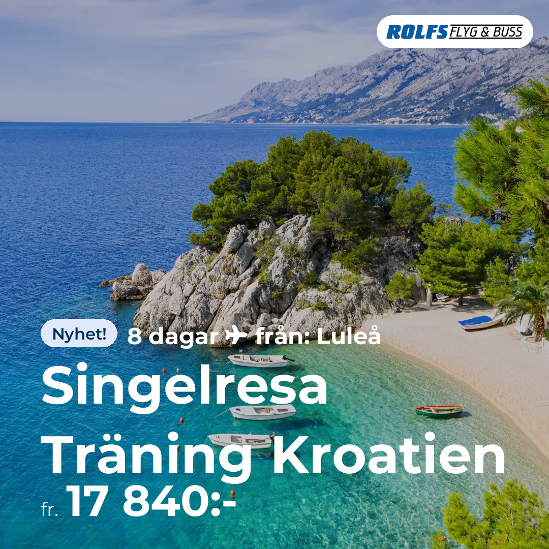 Singelresa Träning Kroatien