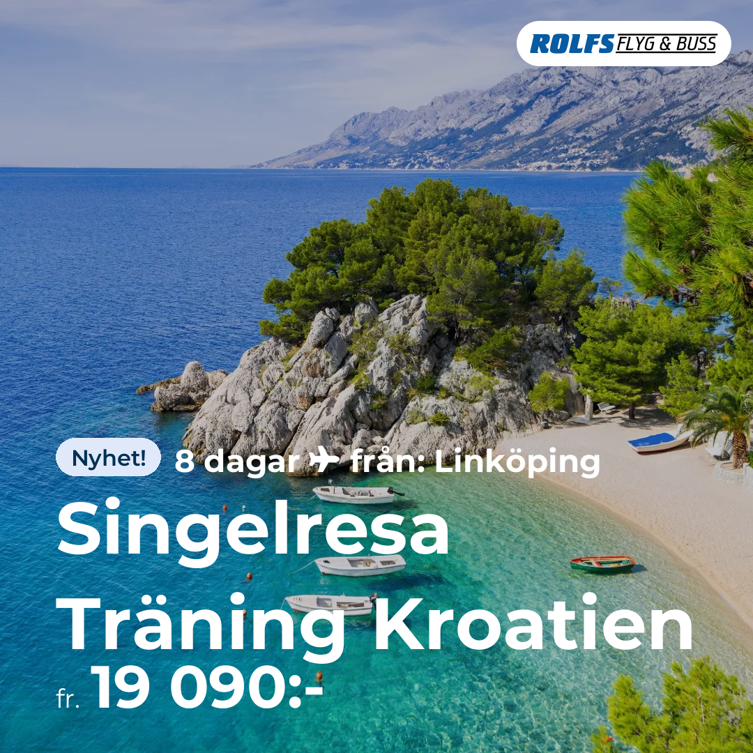 Singelresa Träning Kroatien