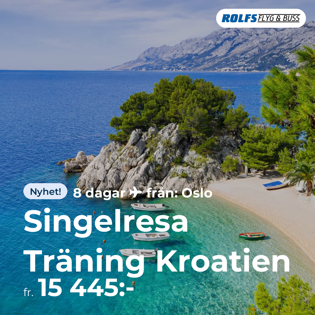 Singelresa Träning Kroatien
