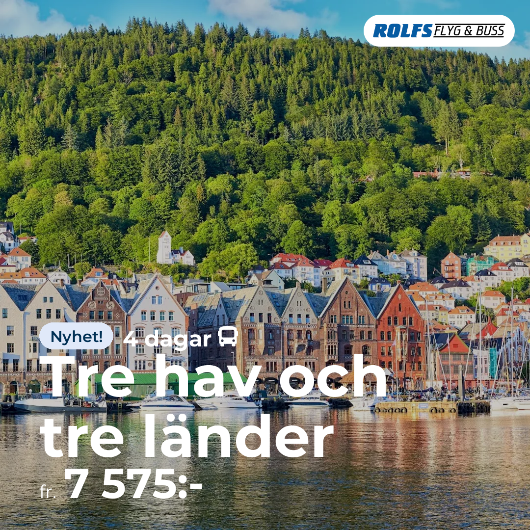 Tre hav och tre länder - 4 dagar