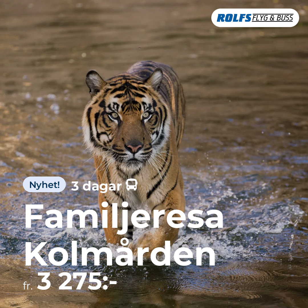 Familjeresa Kolmården