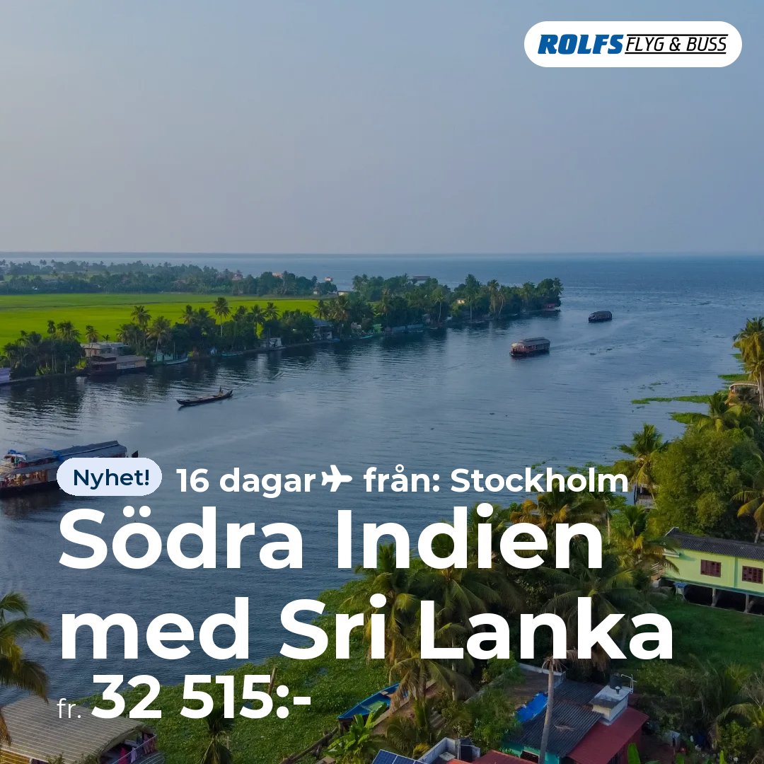 Södra Indien med Sri Lanka