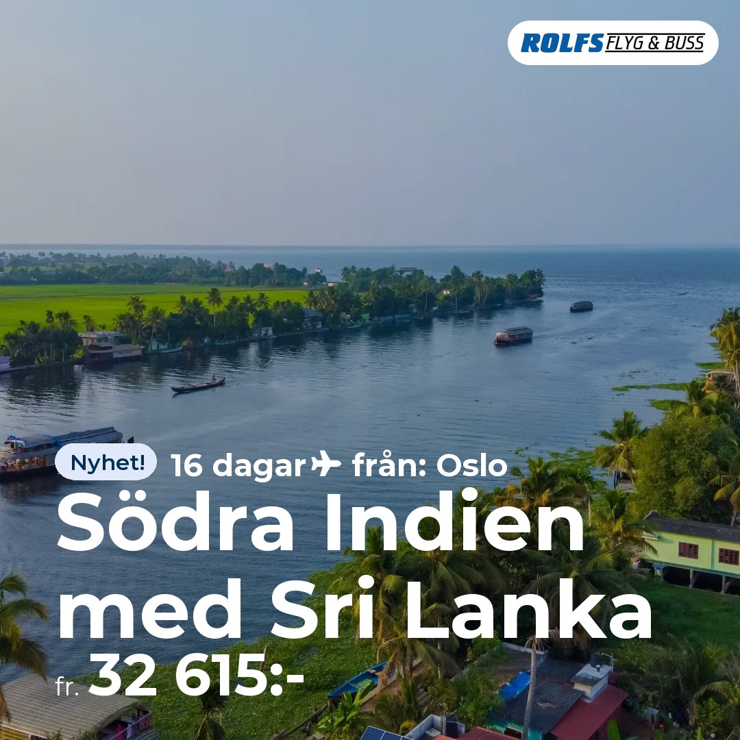 Södra Indien med Sri Lanka