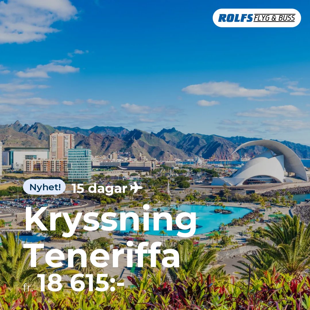 Kryssning Teneriffa