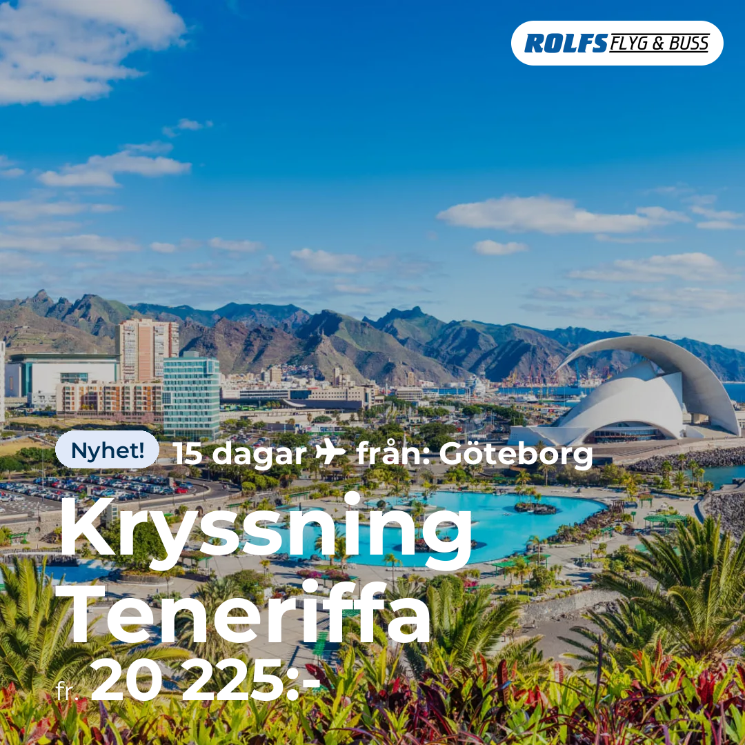 Kryssning Teneriffa