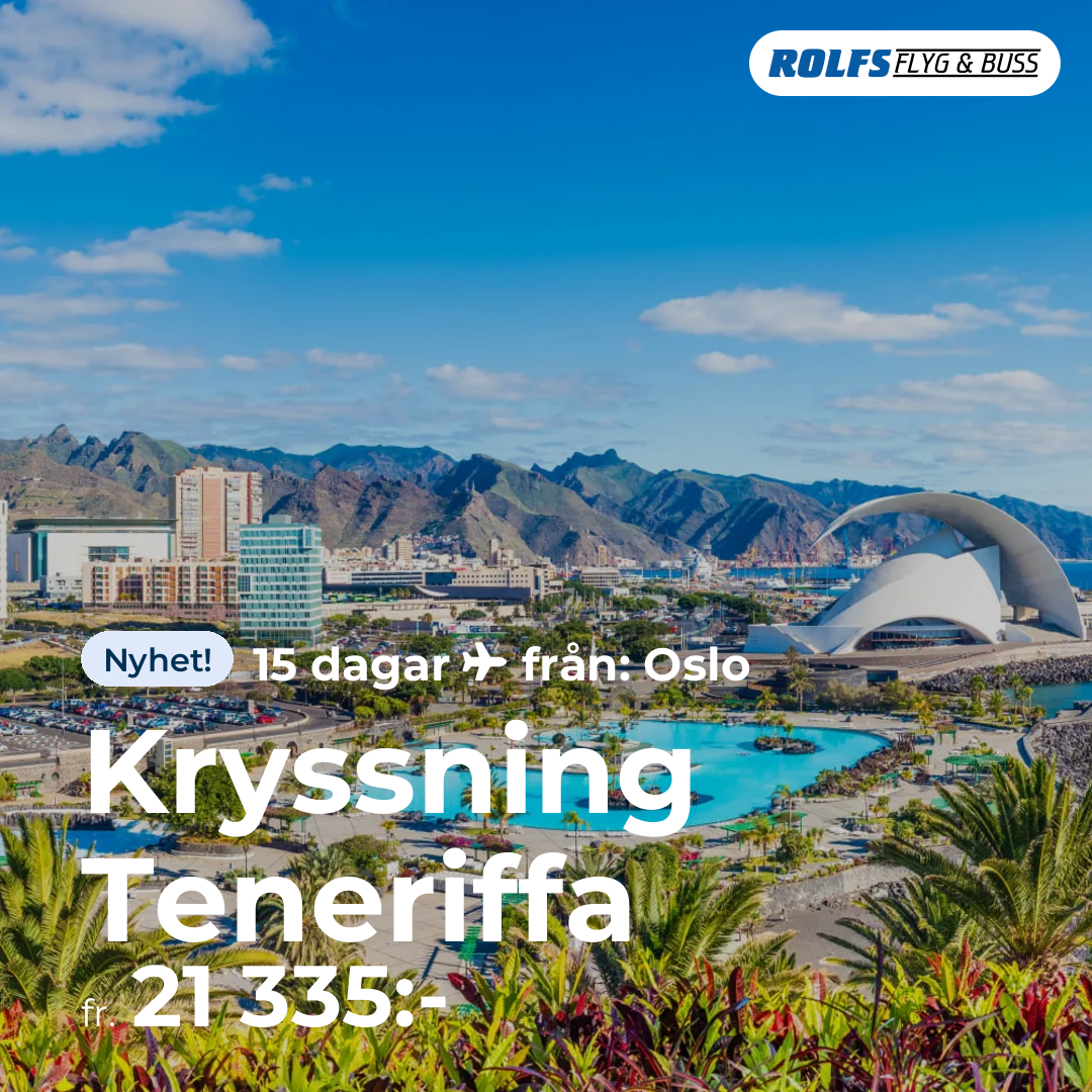 Kryssning Teneriffa