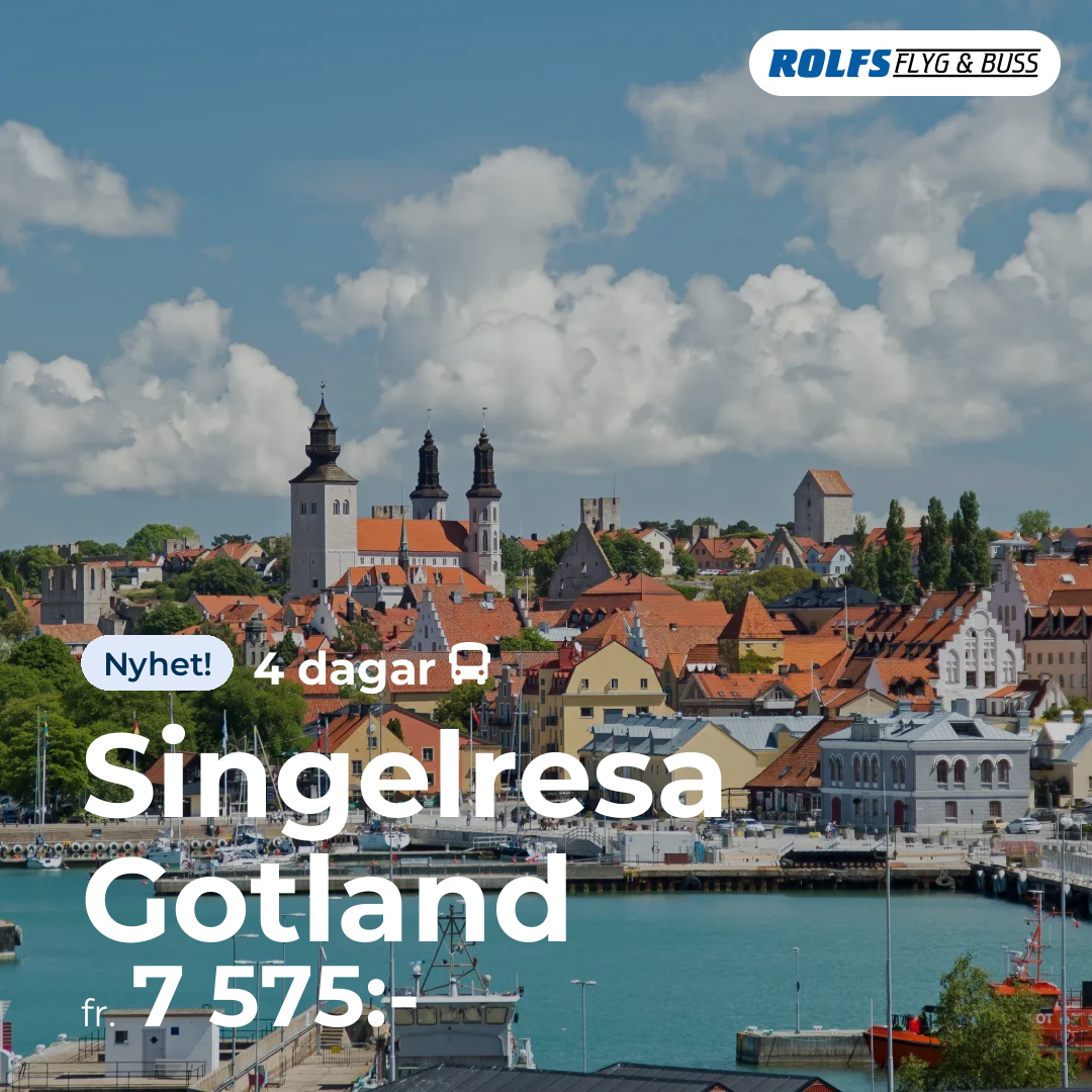 Singelresa Gotland