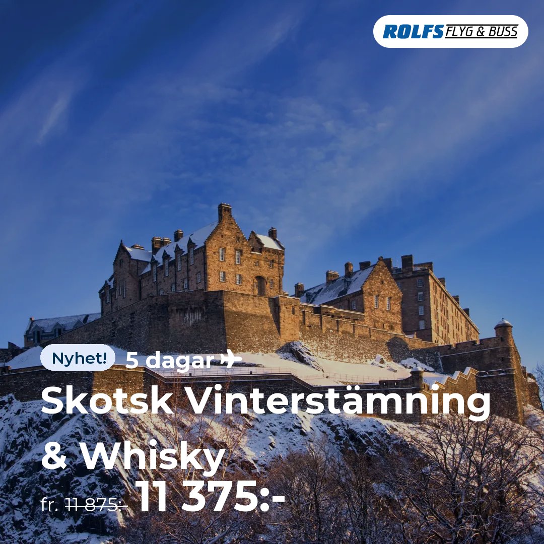 Skotsk Vinterstämning & Whisky