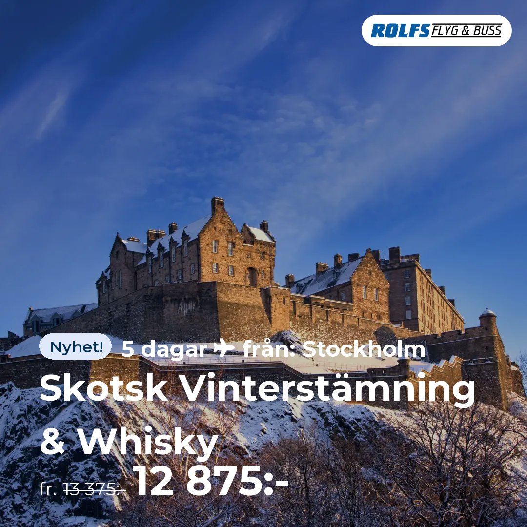 Skotsk Vinterstämning & Whisky