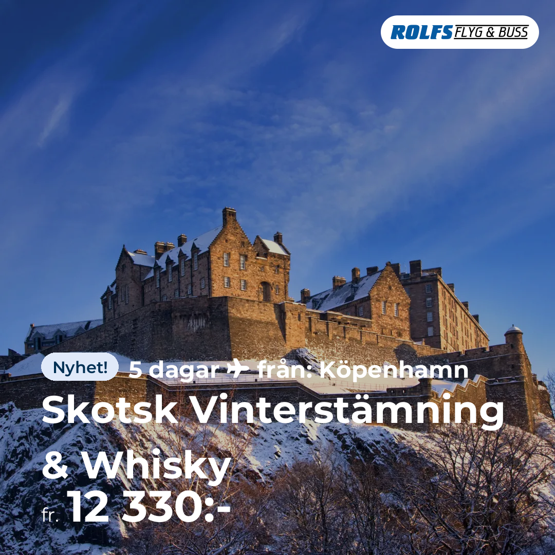 Skotsk Vinterstämning & Whisky