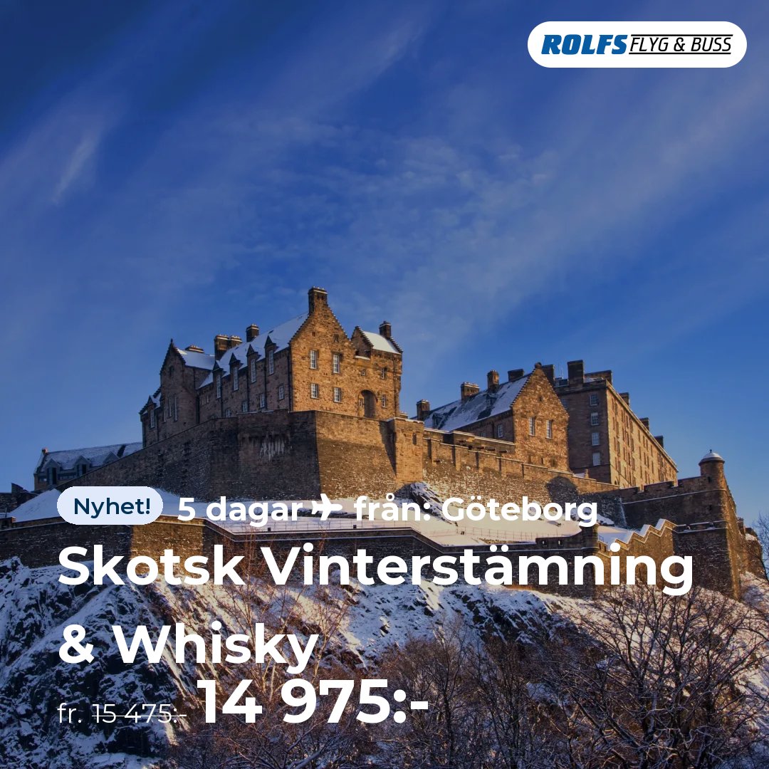 Skotsk Vinterstämning & Whisky