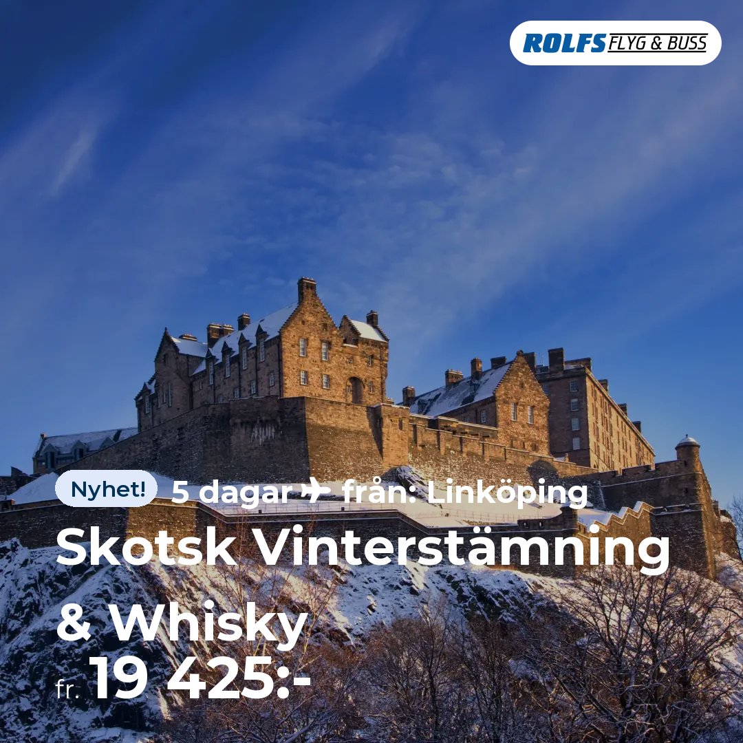 Skotsk Vinterstämning & Whisky