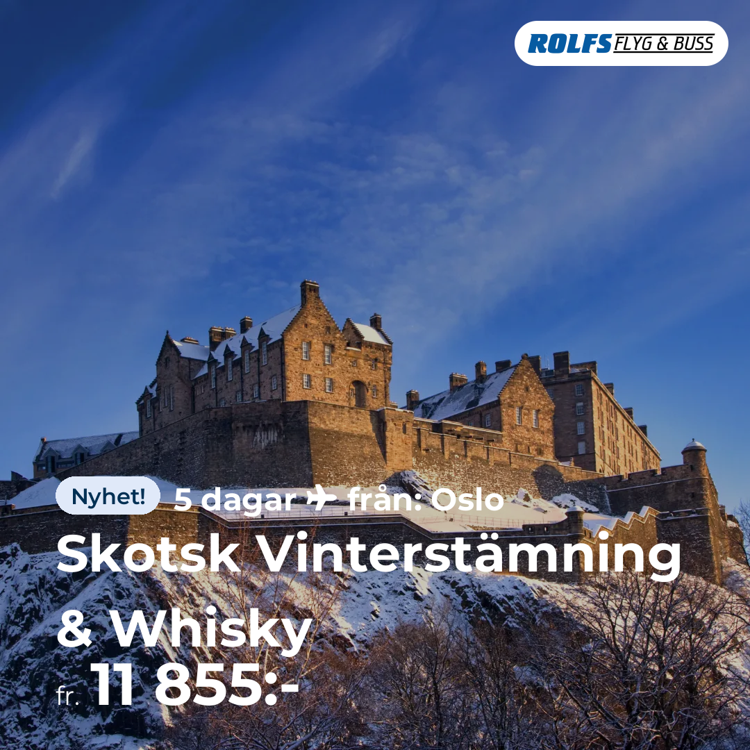 Skotsk Vinterstämning & Whisky