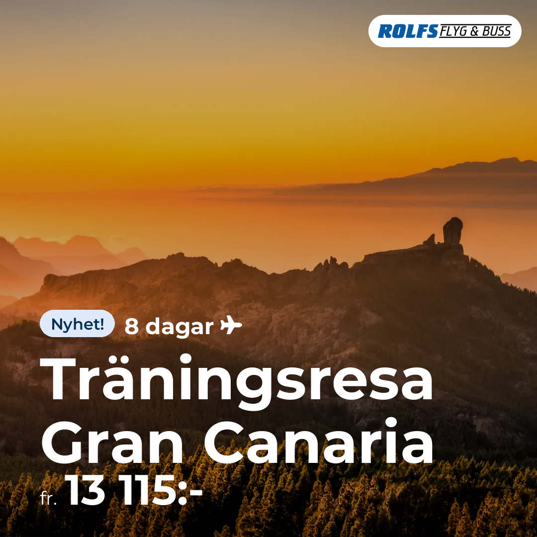 Träningsresa Gran Canaria