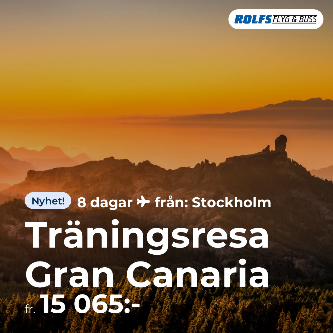 Träningsresa Gran Canaria