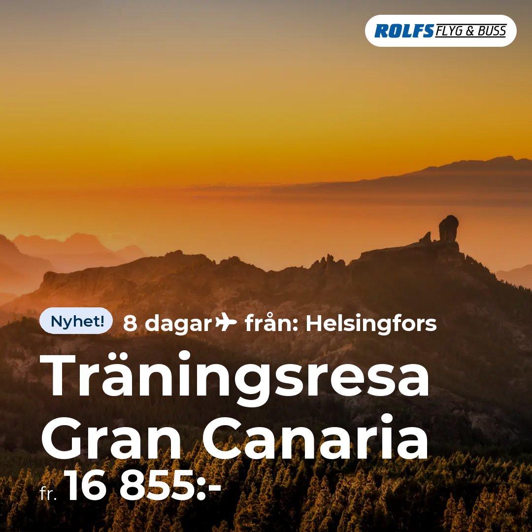 Träningsresa Gran Canaria